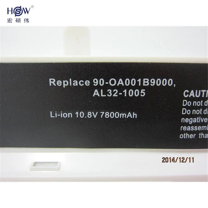 HSW 7800 мАч батарея для ноутбука Asus Eee PC 1001 1001HA 1001P 1001PQ 1001PX 1005PX 1005H 1005HA 1005P 1005PE 1005PR AL31 1005