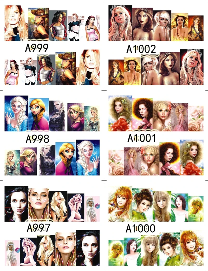 12 листов переводные наклейки для дизайна ногтей | Красота и здоровье