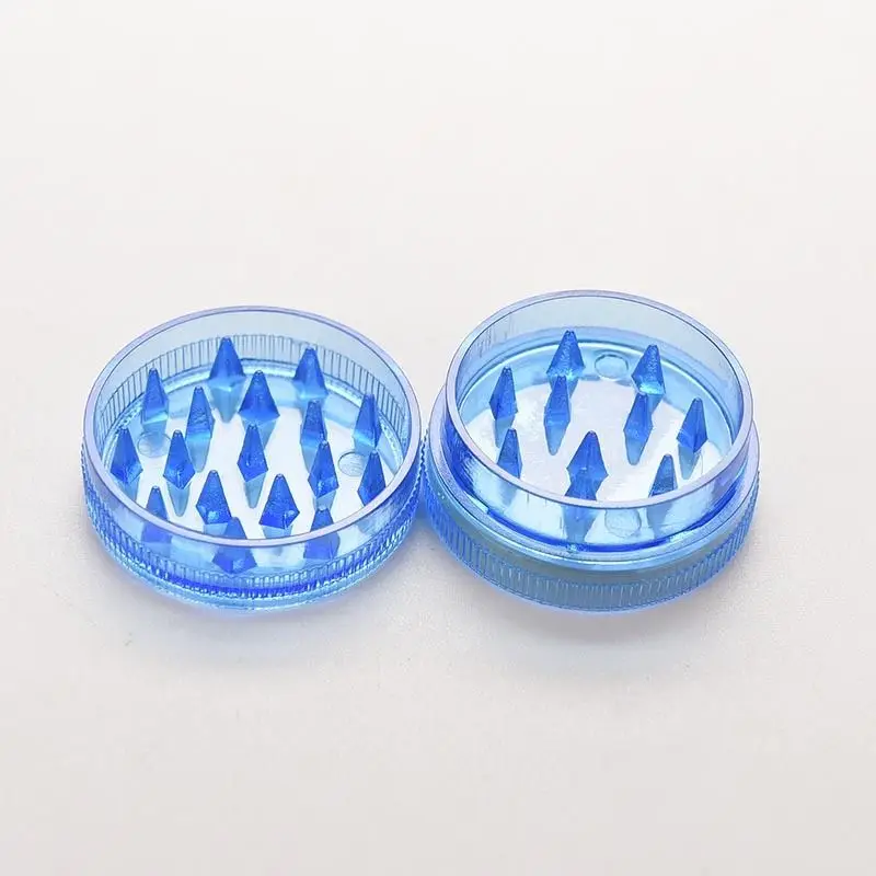 Трехслойная пластиковая мини измельчитель трав для дыма пыльца табака ручная