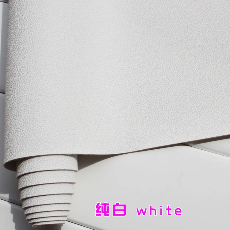 Белая ткань из искусственной кожи | Дом и сад