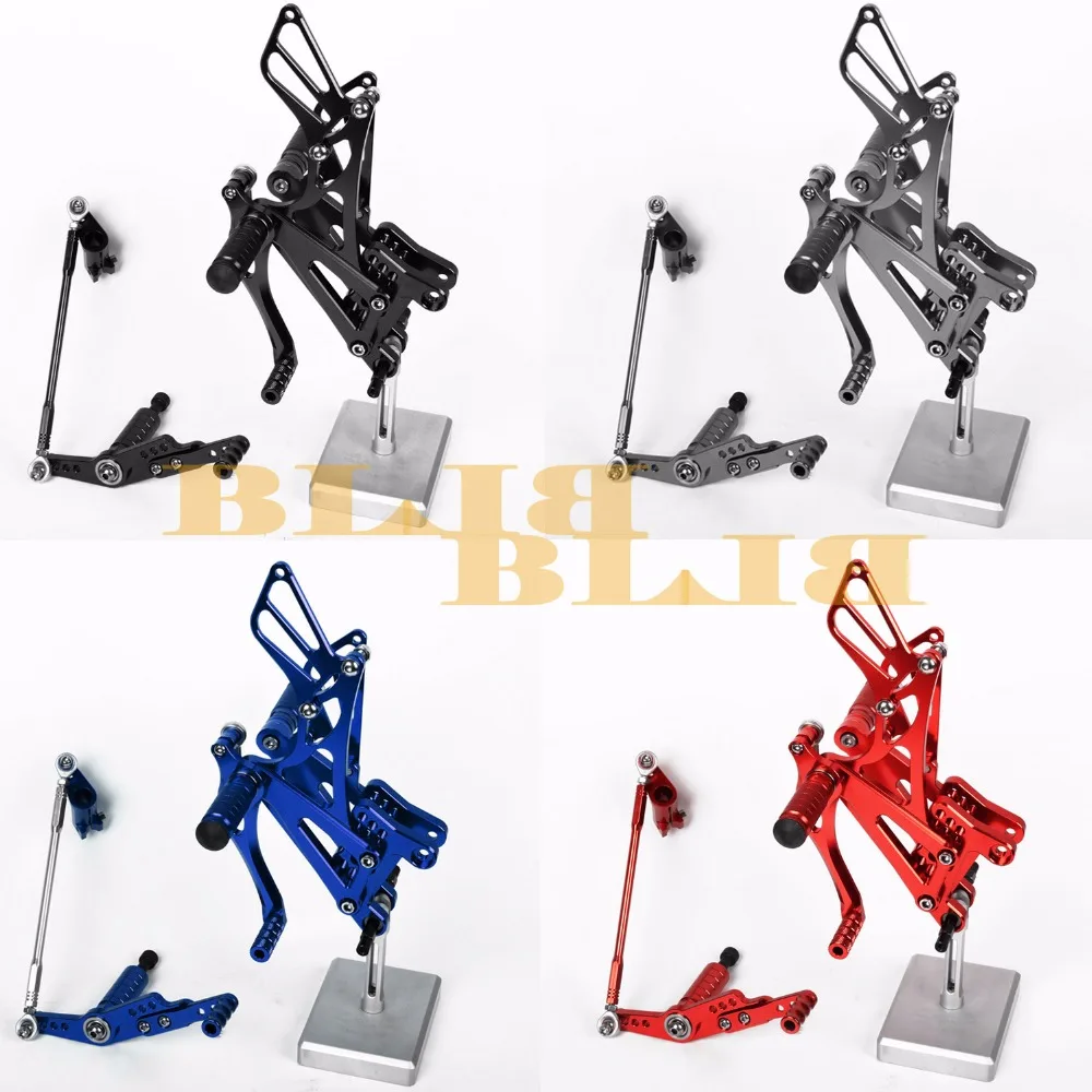 8 Colors For Kawasaki ZX14RZ ZZR1400 2006-2015 ZX14R ABS 2012-2016 CNC Rearsets Rear Set Motorcycle Footrest Hot Moto Foot Pegs |