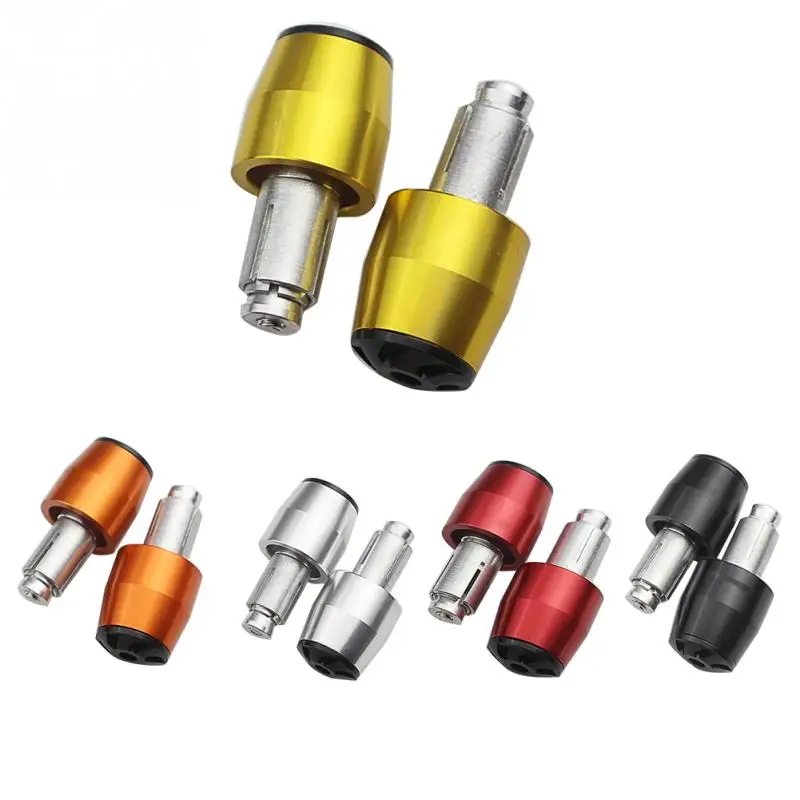 1 пара руль мотоцикла шестерни сбалансированный штекер слайдер Ручка Бар Конец