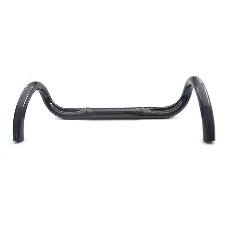 Полностью углеродное волокно дорожный велосипед один изгиб для ветра ручки