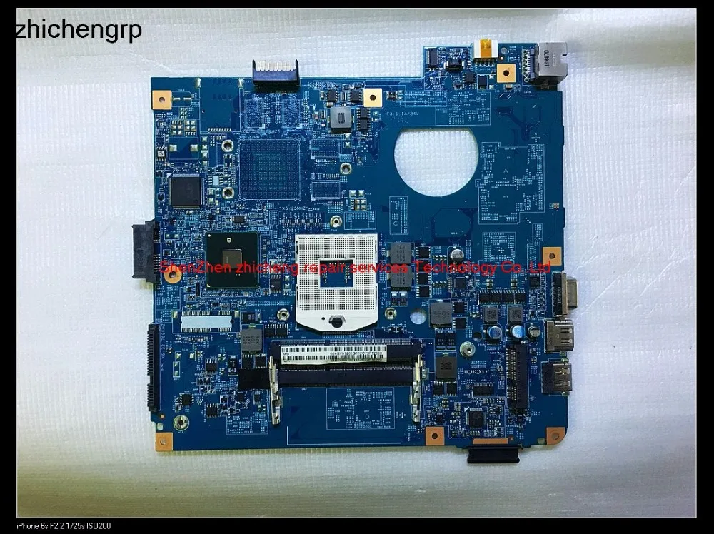Zhichengrp MBTVQ01001 для Aspire 4741 г ноутбука Мб. TVQ01.001 JE40-CP MB HM55 DDR3 UMA интегрированной платы |
