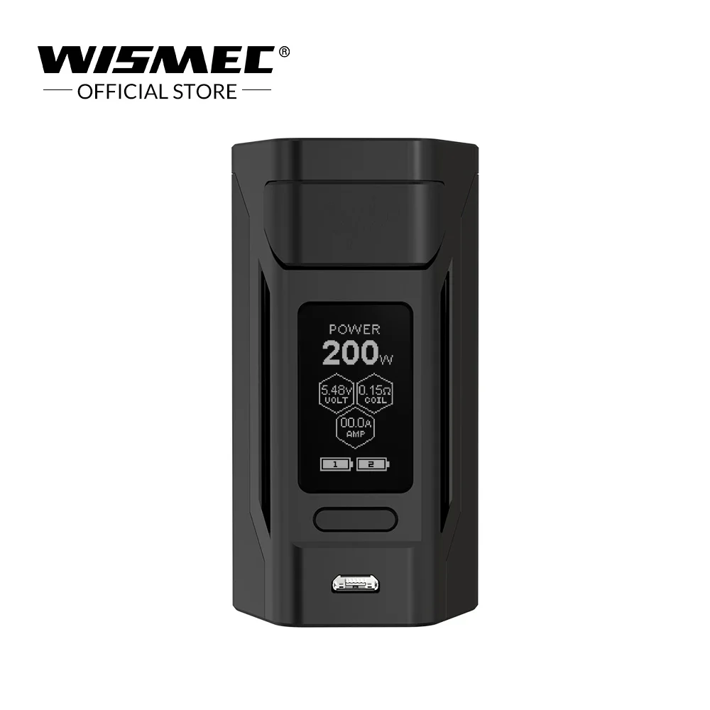 [Склад в США] оригинальный батарейный блок Wismec Reuleaux RX2 20700 дисплей 1 3 дюйма бокс мод