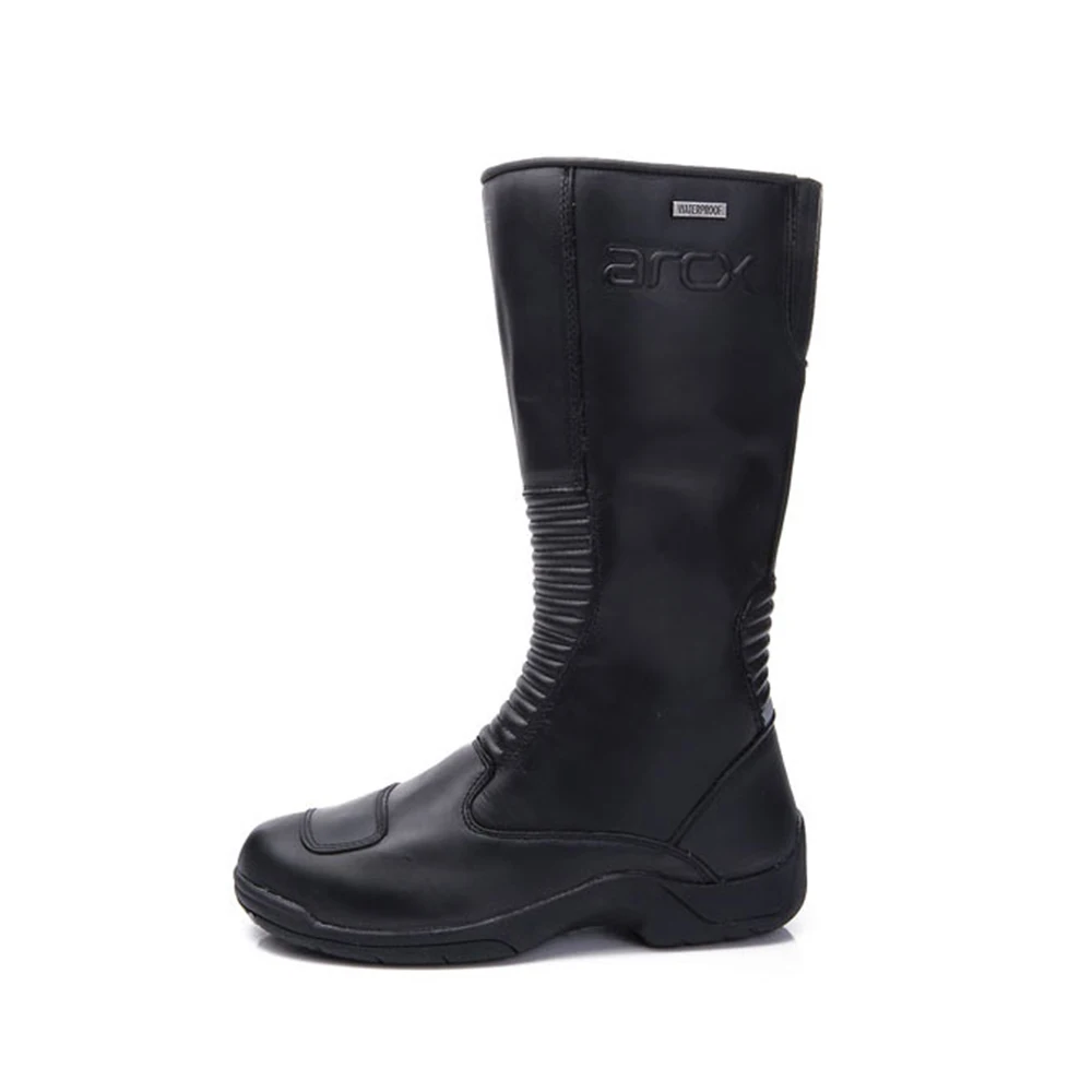 ARCX Motorcycle Boots Lapel Men Leisure Shoes Road Cycling Bike Scooter Motorbike Casual Leather Moto | Автомобили и мотоциклы