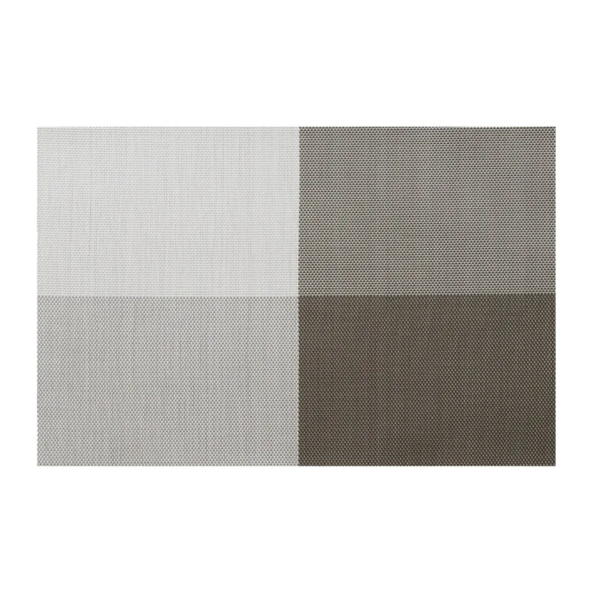Grey 2/4/6 шт. подстилка под тарелку ПВХ Настольный коврик Цвет блок обеденный стол колодки дискового тормоза для подставки каминная доска Napperon пластина, бар коврик de lugar 30*45 см - Цвет: Grey