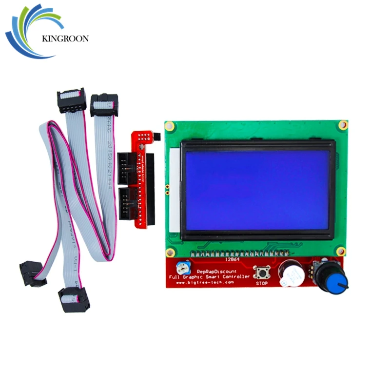 Ramps 1 4 LCD умная материнская плата управления RAMPS1.4 дисплей монитор синий экран