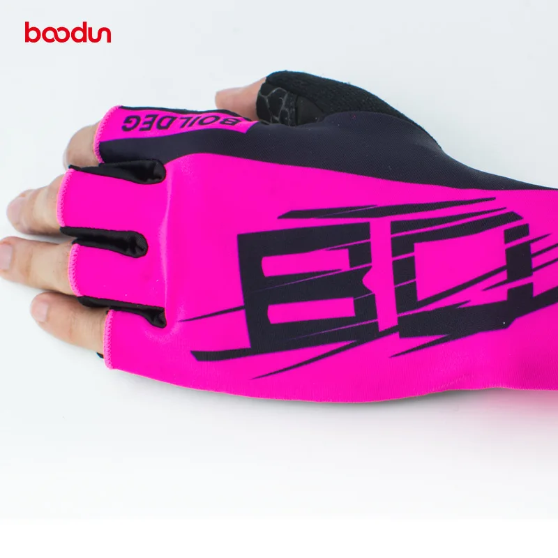 Boodun Summer Cycling Gloves Half Finger Gel MTB Road Bike Lengthen Breathable Bicycle Guantes Ciclismo | Спорт и развлечения