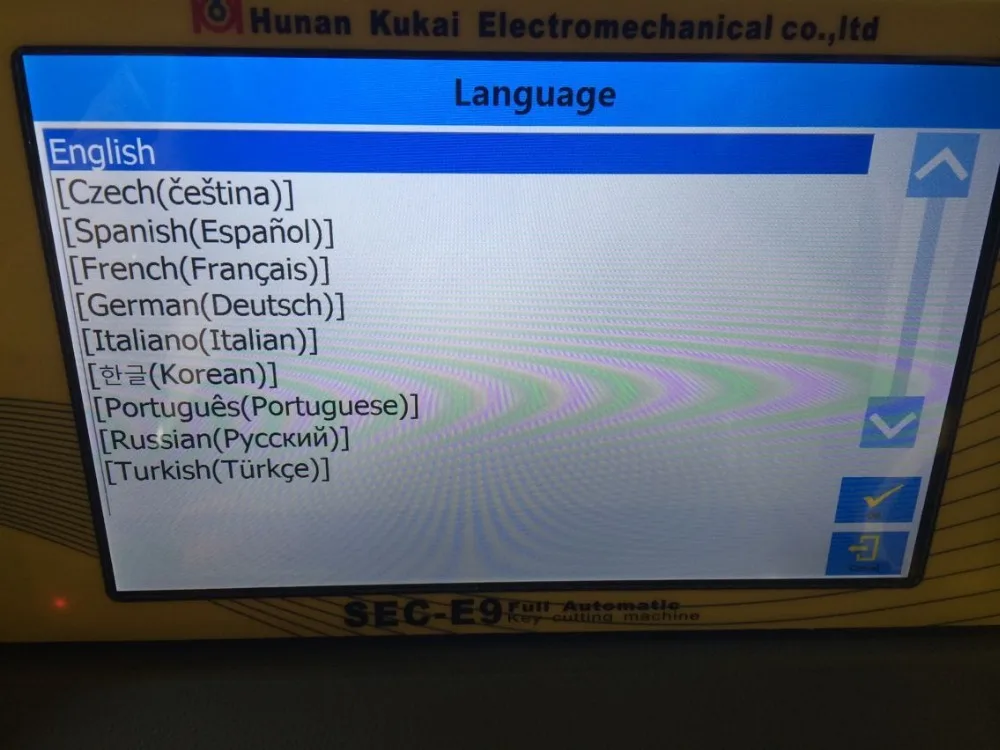 Лучший сек E9 Смарт дубликат полный автоматический ключ режущая машина Tablet PC SEC-E9 с разных языковых версии слесарный инструмент
