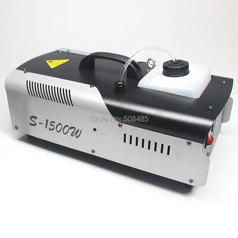 Горячая Распродажа дистанционное управление супер 1500 Вт дымовая машина dj