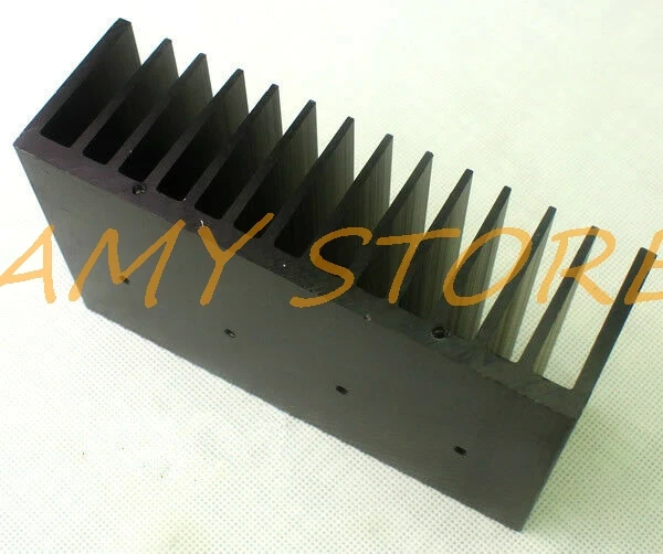Aluminum Heatsink Fully Symmetrical Discrete Components Hifi Fever Power Amplifier Board 140*81*44mm Radiator For LM3886/TDA7293 |