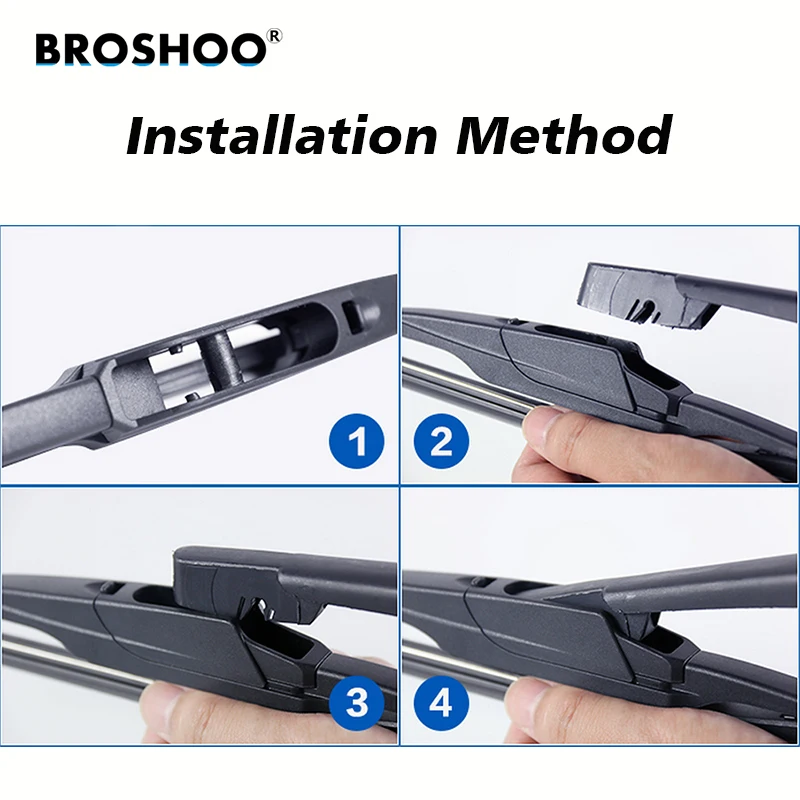 

BROSHOO Car Rear Wiper Blades Back Windscreen Wiper Arm For Lifan X40 Hatchback (2015 Onwards) 305mm,Auto Accessorie Styling
