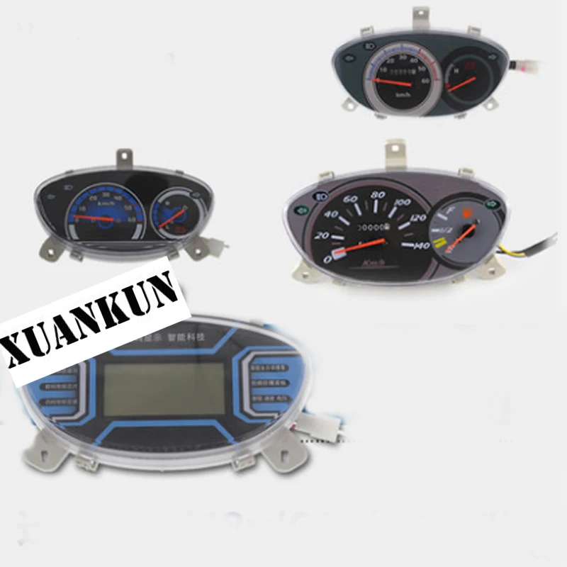 XUANKUN мотоцикл счетчик тахометр одометр инструмент в сборе|kilometer meter|motorcycle metermeter
