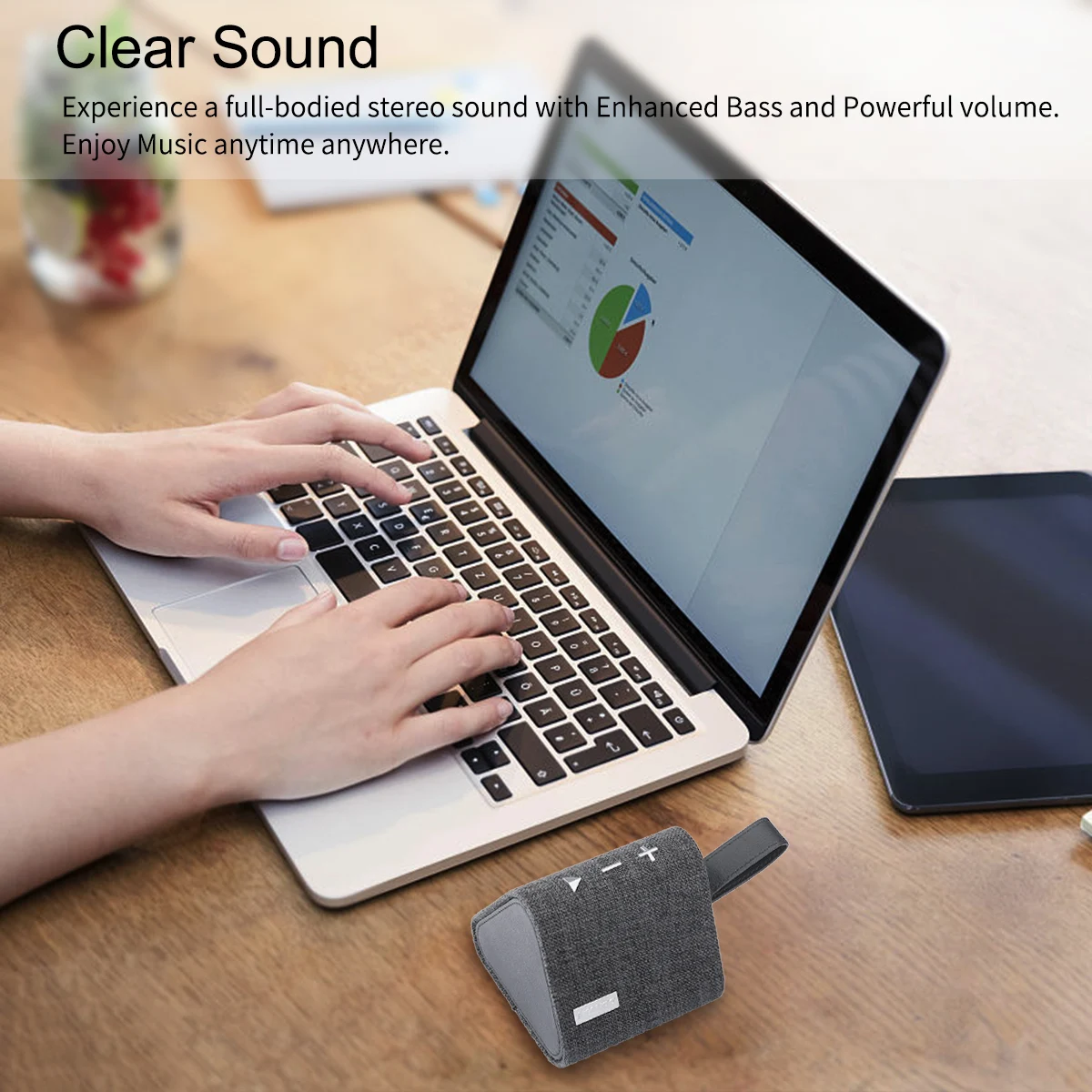 IKANOO I506 Портативный беспроводной Bluetooth динамик Настольный Мини Громкая связь