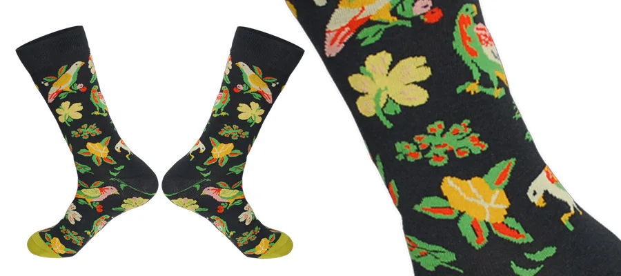 LIONZONE бренд Happy Socks для женщин/мужчин унисекс британский стиль Фламинго Зебра Миньоны Новинка художественная носки для влюбленных подарок