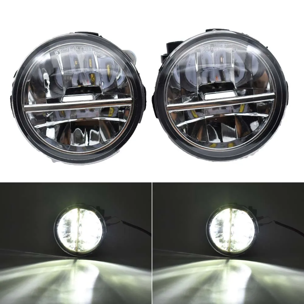 1 комплект (левый + правый) передний светодиодный противотуманный фонарь