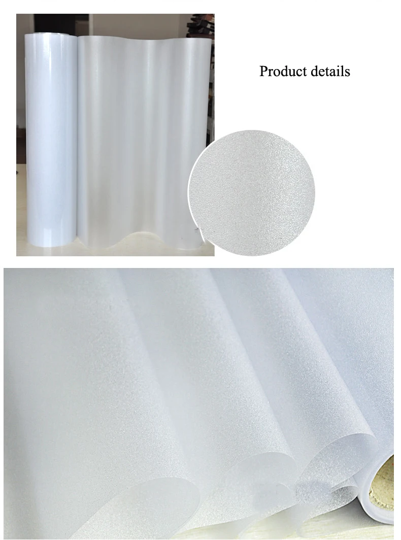 Матовая оконная пленка из ПВХ бумага для стеклянных окон наклейка на стену