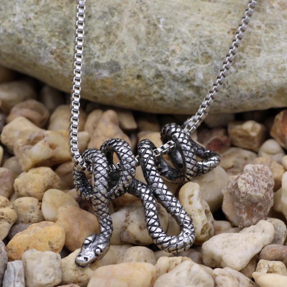 Змеиное ожерелье подвеска в виде виноградной лозы змеи змеиное животное