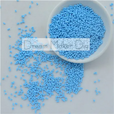 blue short 100 г/лот полимерная Горячая глина Fimo разбрызгивает прекрасные конфетти для рукоделия, своими руками конфетти - Цвет: blue short