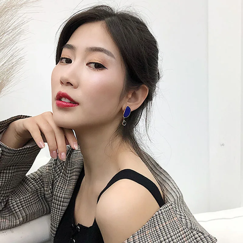 Eye Individual Ear Nails 2019 New Trendy Simple Loop Earrings French Elegant Crystal Pearls | Украшения и аксессуары