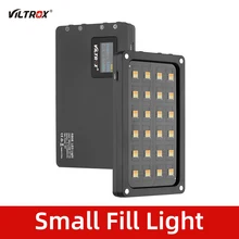 Viltrox RB08 двухцветный 2500 K-8500 K мини видео светодиодный свет портативный заполняющий свет встроенный Аккумулятор для камеры телефона съемки студии