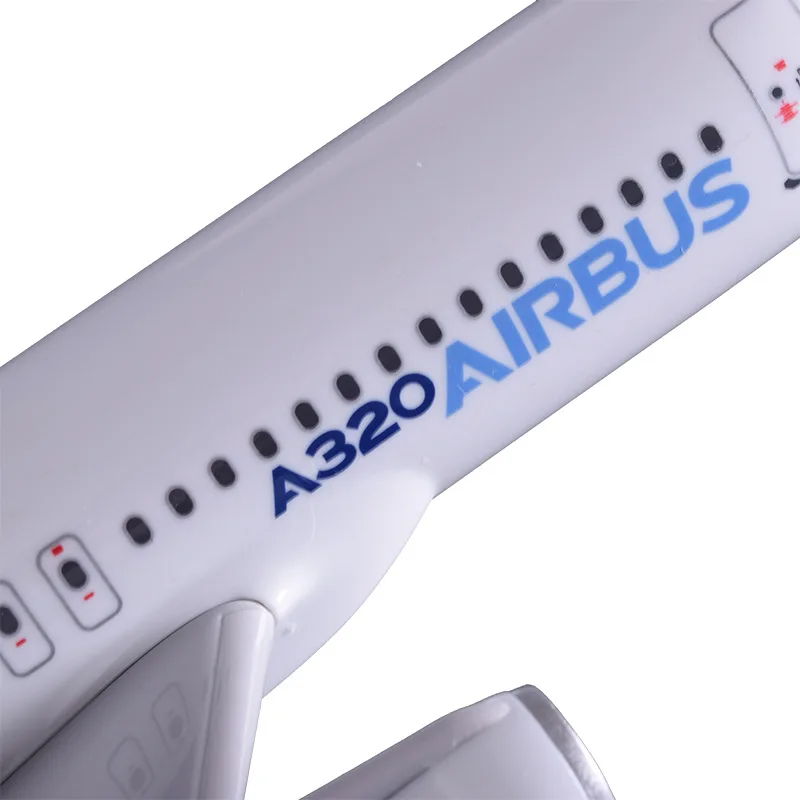 37 см Прототип Aero модель A320 оригинальная Смола самолет Модель авиация Airbus