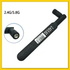 Двухдиапазонная антенна Wi-Fi 2,4 ГГц5,8 ГГц, 8dBi антенна Wifi роутера, антенна AP антенна c разъемами RP SMA (отверстие) SMA разъем Male(pin)