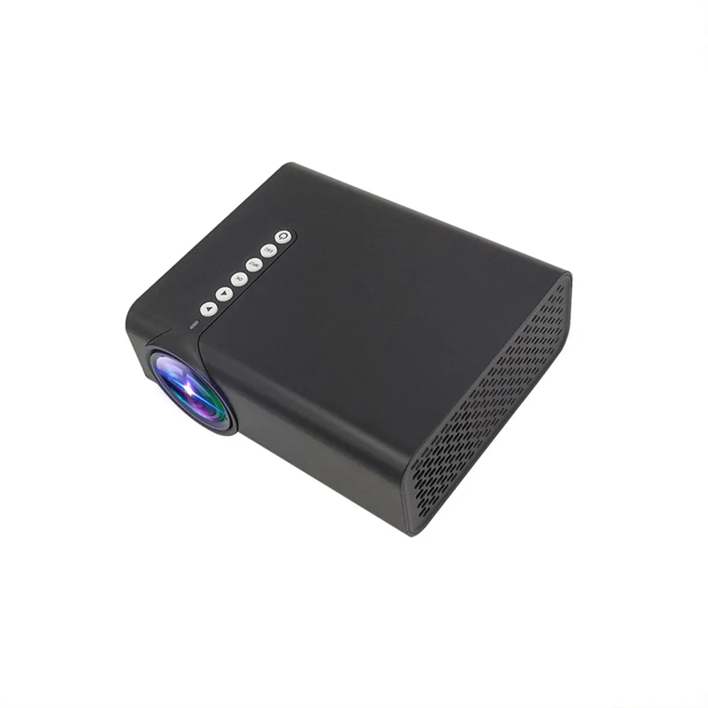 Hiperrelo1800 люмен 1080P YG620 портативный домашний светодиодный проектор USB кинотеатр Мультимедиа AV SD HD проектор светодиодный Apr25
