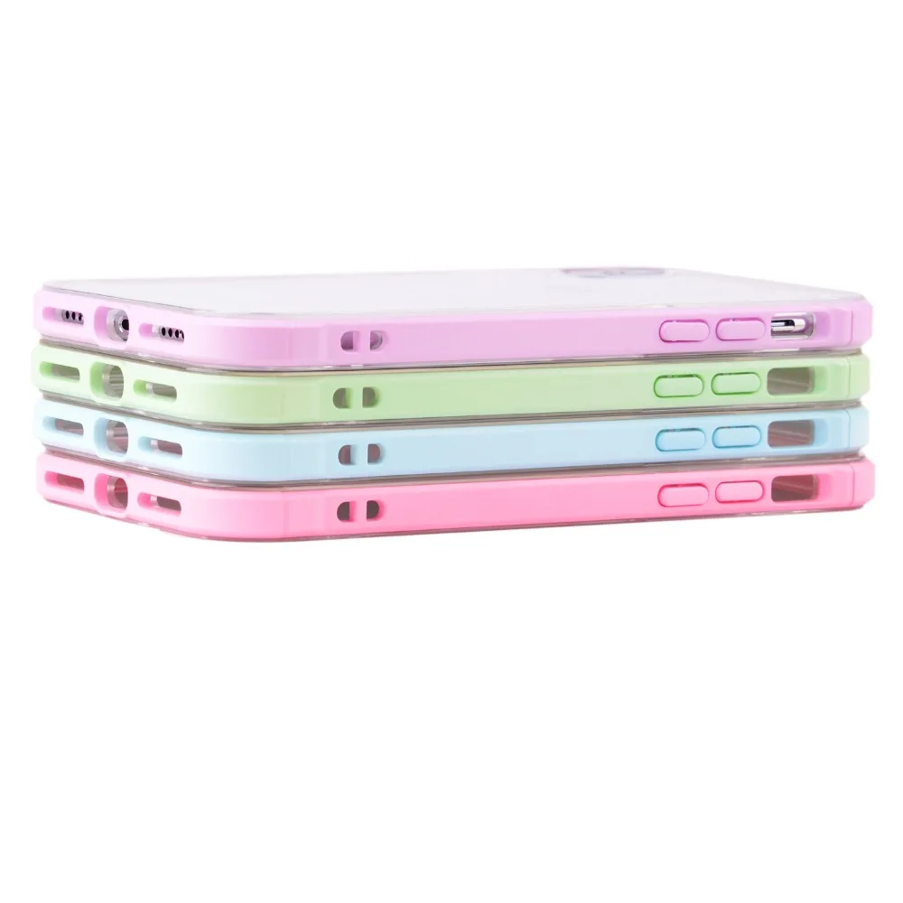 Candy Colors прозрачный XR чехол для телефона зеленый синий мягкий iphone max xs 6s 6 plus 7 8 X iPhone