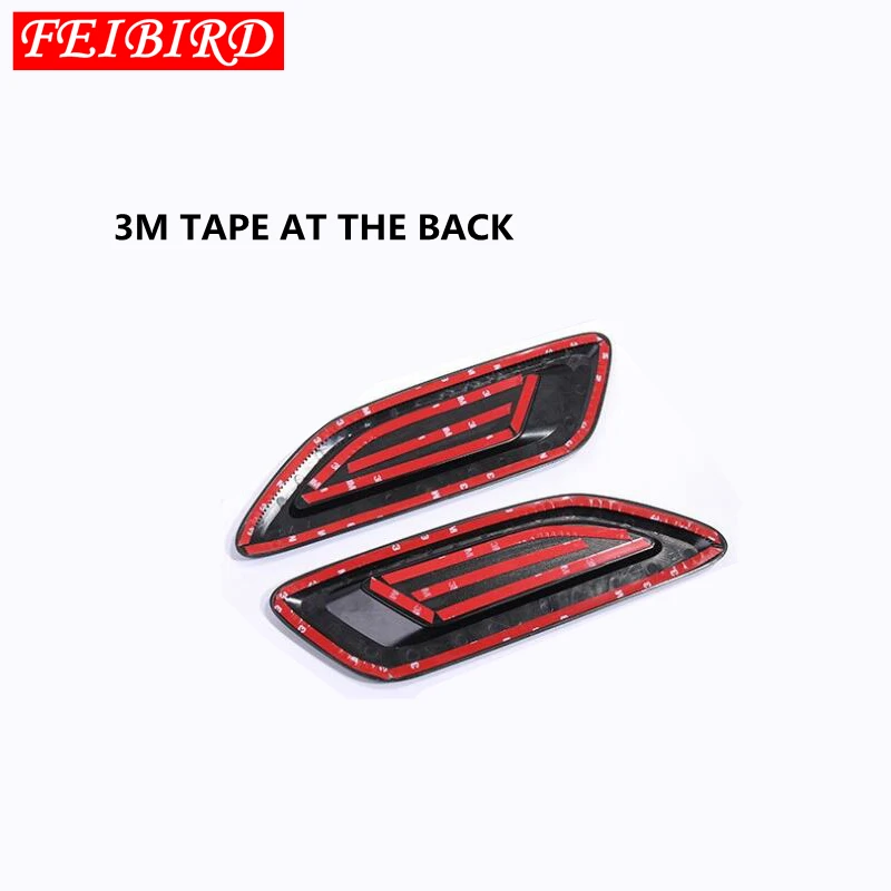 Engine hood air gills outlet vent cover trim sticker for range rover evoque freelander 2 discovery 4 sport accessories | Автомобили и