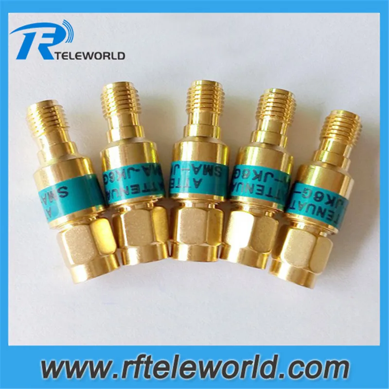 

10pcs/lot 6GHz 50ohms Golden 2W SMA coaxial dc block dc blocking