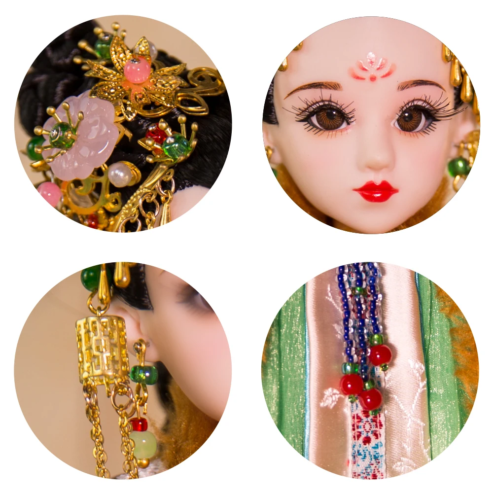 Подлинная Восточная Очаровательная рифма кукла 1/6 как BJD куклы принцесса Цзинь Ян новейший набор Ограниченная серия Изысканная Высококачественная подарочная игрушка