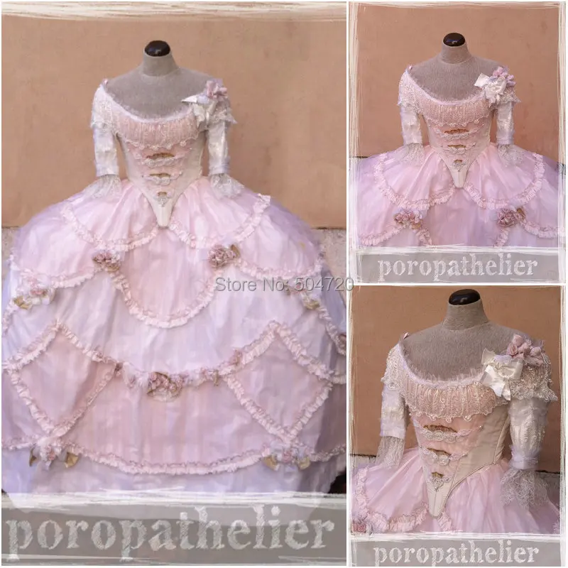 MadeR-617 на заказ винтажные костюмы 1860s гражданская война бальное свадебное платье