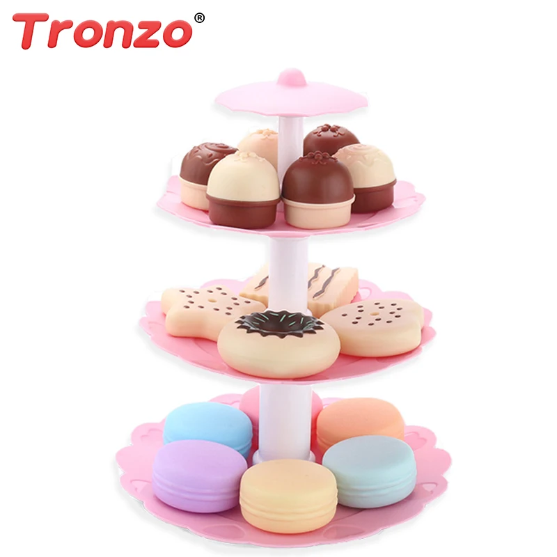 Tronzo 23 шт. мини игрушки для печенья красочное Печенье Десерт башня ролевых