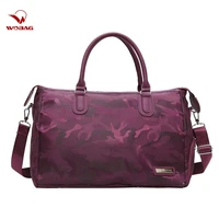 wobag 2020 fashion short distance travel bag oxford waterproof large capacity men women duffle bag camouflage hand luggage bag