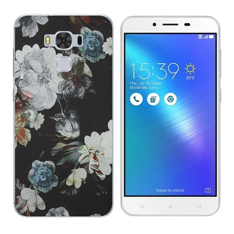 Чехол для ASUS Zenfone 3 Max ZC553KL чехол принт пианино Мягкие силиконовые сумки Fundas zc553kl