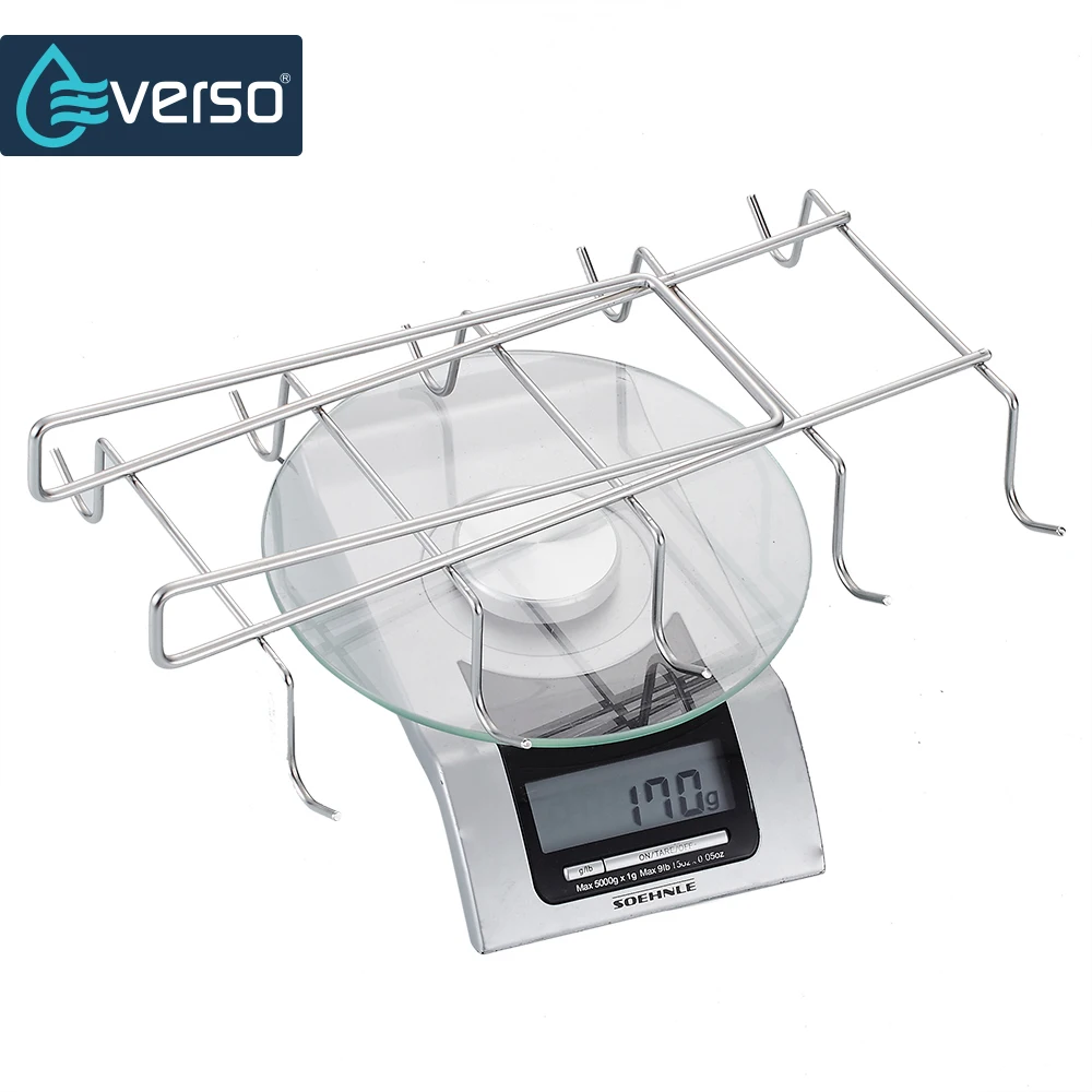 EVERSO 10 крючков держатель для стаканов подвесная полка шкафа вешалка посуды