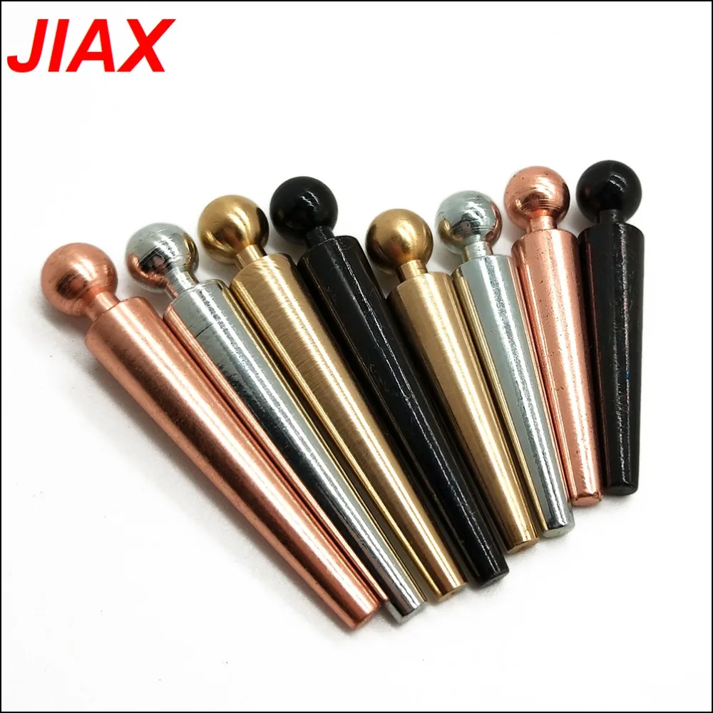 JXCP009 38mm 12 шт. металлическое приспособление в криббедж колышки серебро латунь