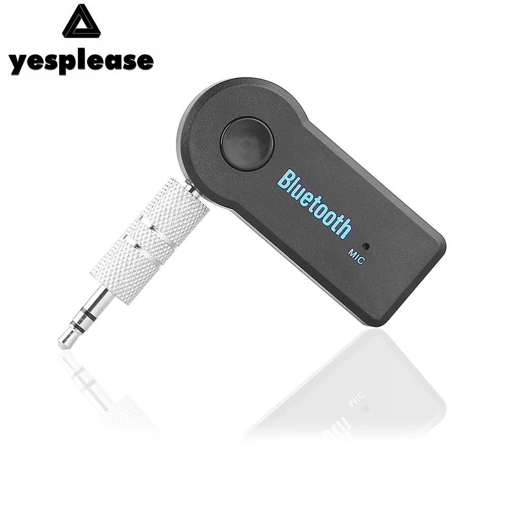 

Car Kit Bluetooth AUX Audio 3.5MM Jack Music Bluetooth Receiver Wireless Speaker Headphone Adapter Hands Free For Xiaomi iPhone