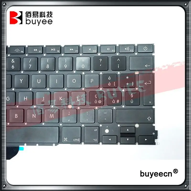 Новая Черная итальянская клавиатура A1425 2012 для MacBook Retina Pro 13 дюймов раскладка