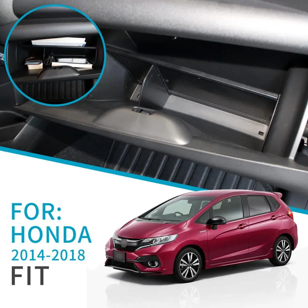 Smabee автомобильный ящик для хранения перчаток интервал Honda Fit Jazz 2014 ~ 2018 консоль