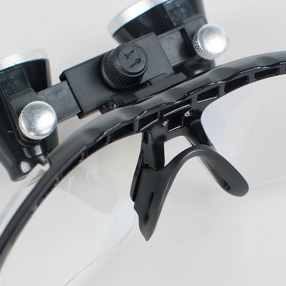 

Teeth Whitening High-end Luxury 100%New Dentist Black Dental Surgical Medical Binocular Loupes 2.5X 420mm Optical Glass Loupe