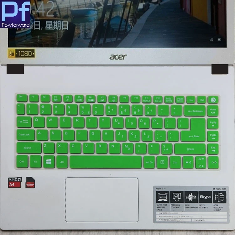 

14-дюймовая Защитная пленка для клавиатуры, чехол для Acer E14 E5 476 476G 475 475G E5-475g E5-476G E5-476 N15C1 N16Q1