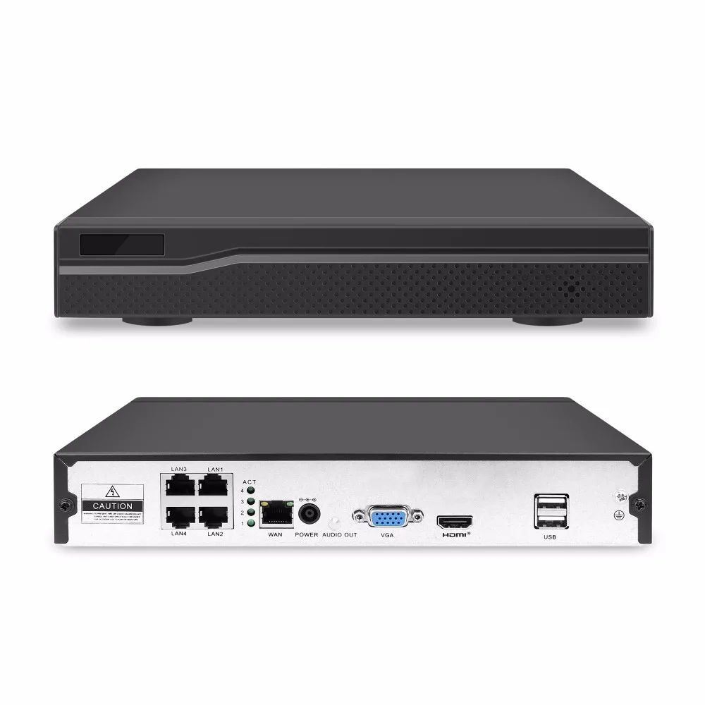 4CH комплект видеонаблюдения HD H.265 5MP 4MP 3MP Открытый безопасности Камера Системы с 4