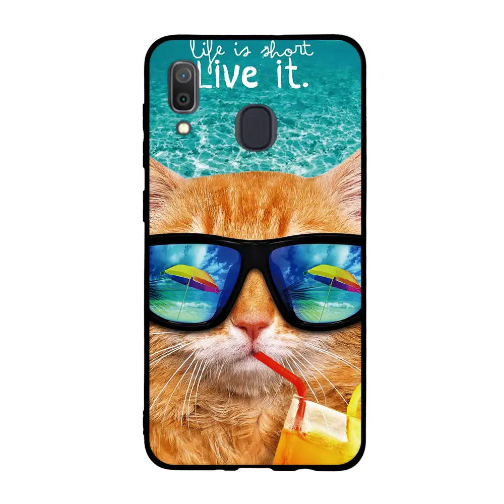 Чехол для телефона Samsung Galaxy A30 чехол A70 A40 A20 A10 мягкий силиконовый из ТПУ A50