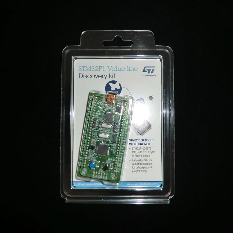 1 шт. макетные платы и наборы STM32VLDISCOVERY STM32F100 встроенный ST Link BRD STM32 VLD ISCOVERY|development