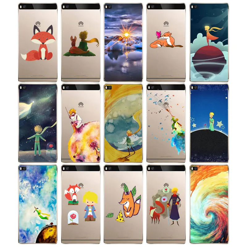 DREAMFOX M527 Маленький принц и лиса Мягкий ТПУ силиконовый чехол для Huawei P8 P9 P10 Lite Plus 2017