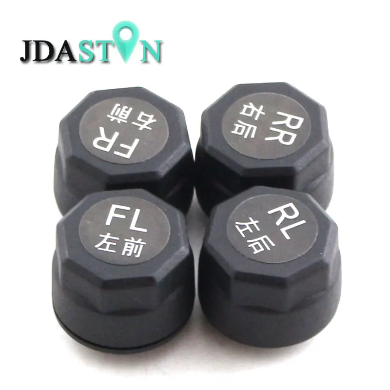 JDASTON TMPS Автоматическая охранная сигнализация Солнечная энергия интеллектуальная безопасность шин давление набор для мониторинга набор инструментов цифровой ЖК-дисплей