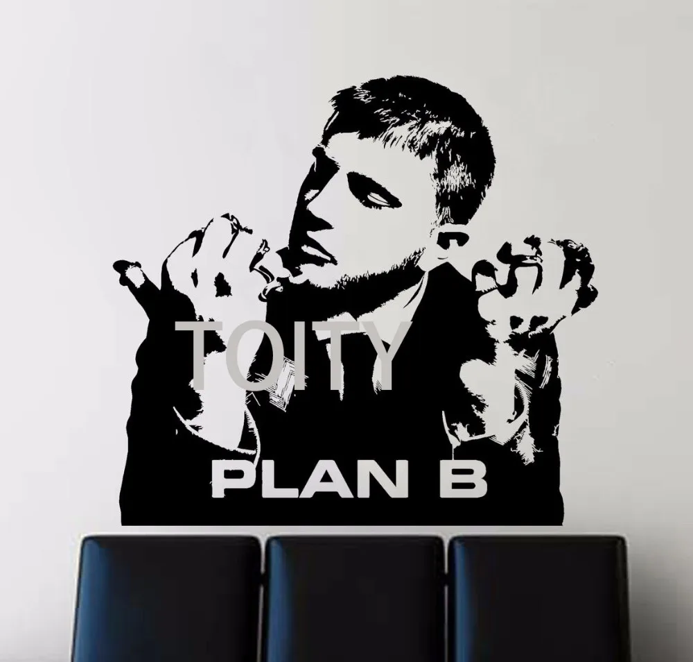 Настенная Наклейка Plan B Ben Drew на английском языке в стиле хип хоп наклейка для